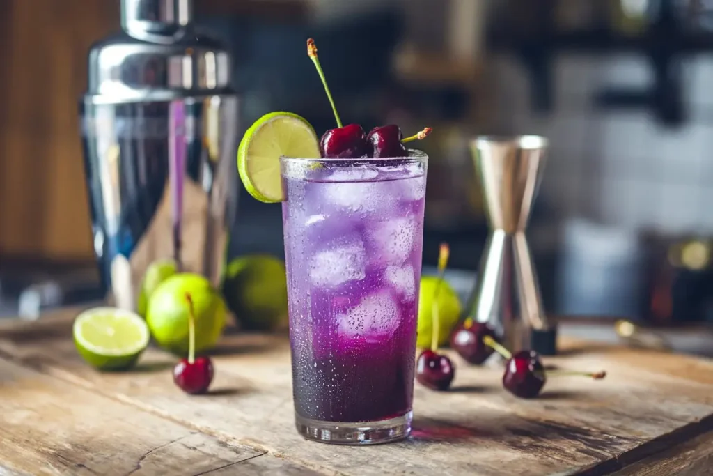 How to make TGI Fridays Purple Rain?