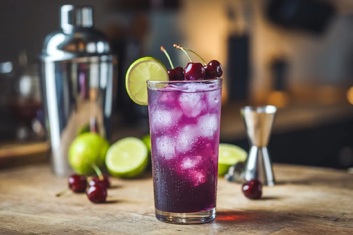 How to make TGI Fridays Purple Rain?