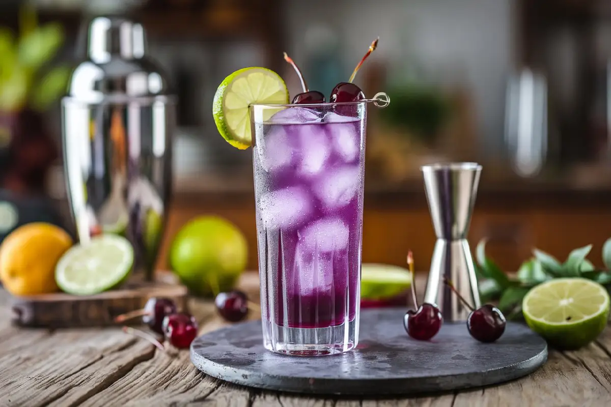 How to make TGI Fridays Purple Rain?