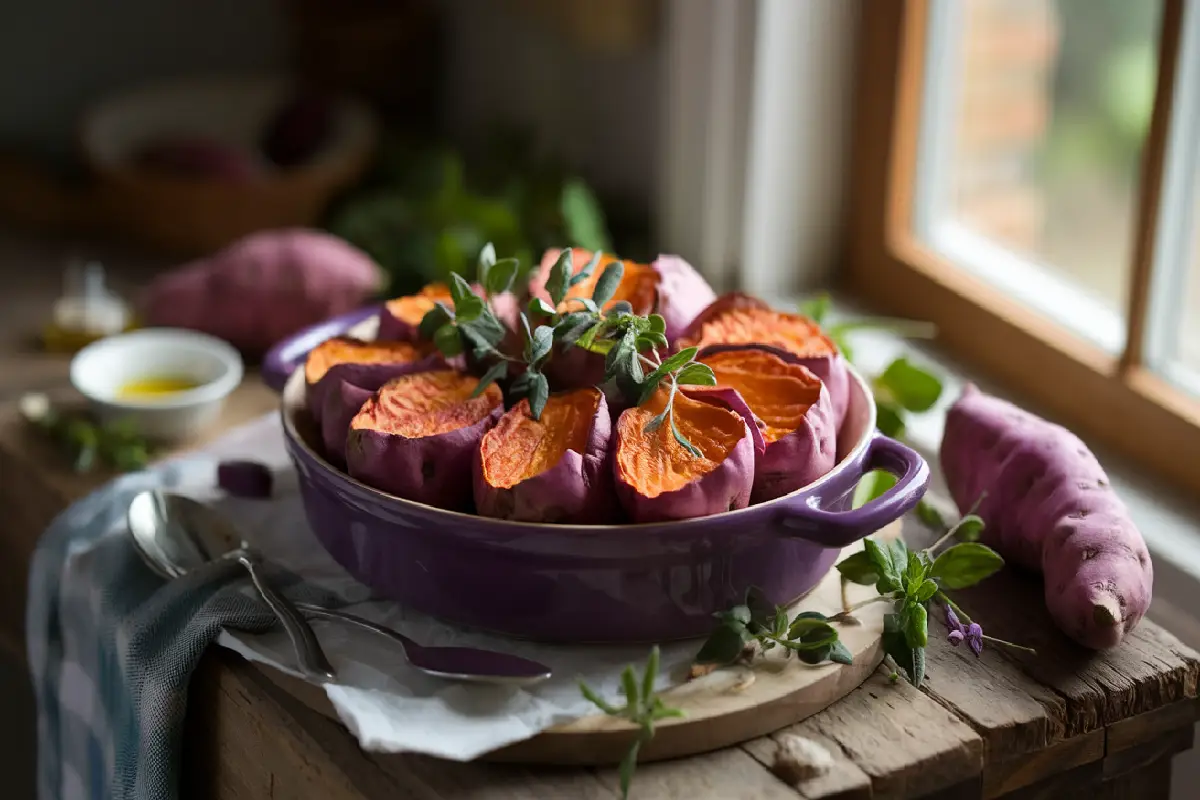 Purple Sweet Potato Recipe