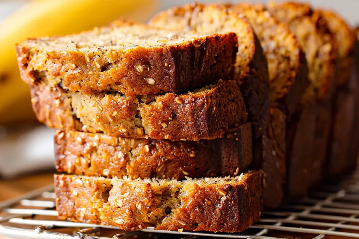 4 Ingredient Banana Bread