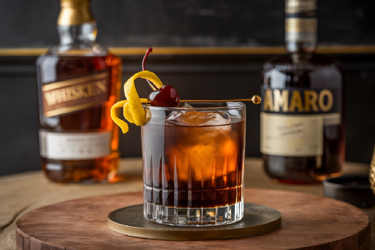 Black Manhattan Recipe