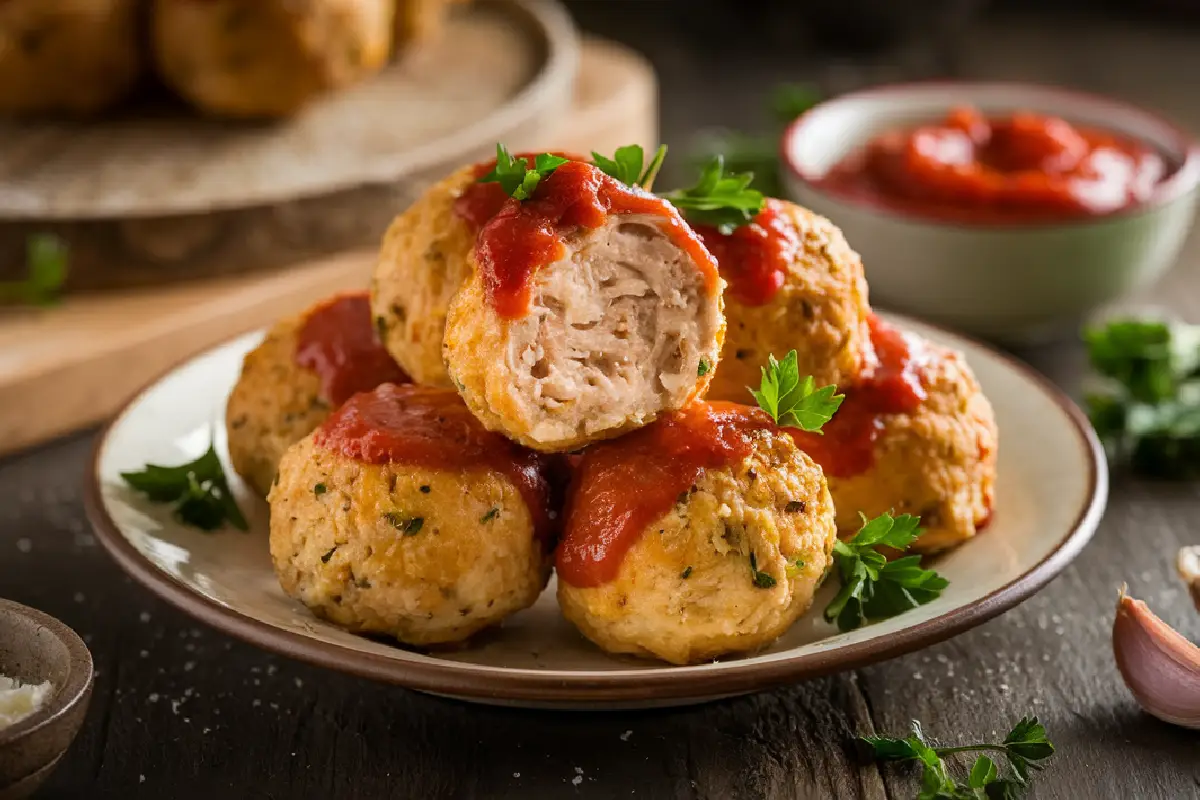 Chicken Ricotta Meatballs