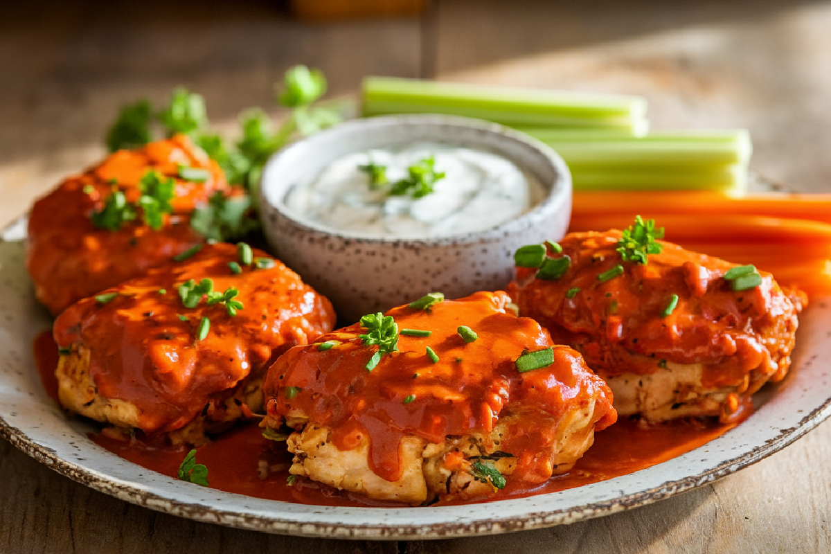 Healthy Buffalo Chicken