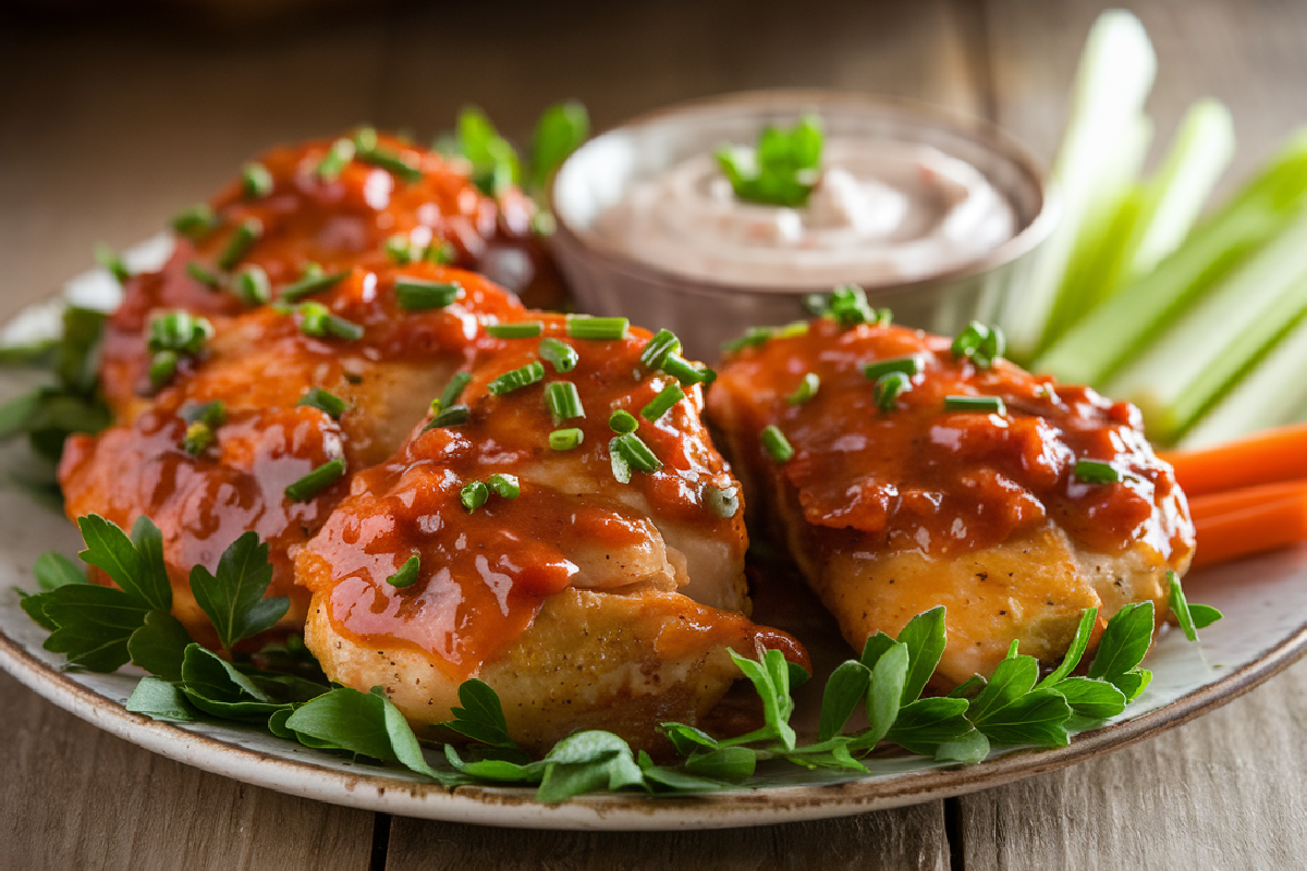 Healthy Buffalo Chicken