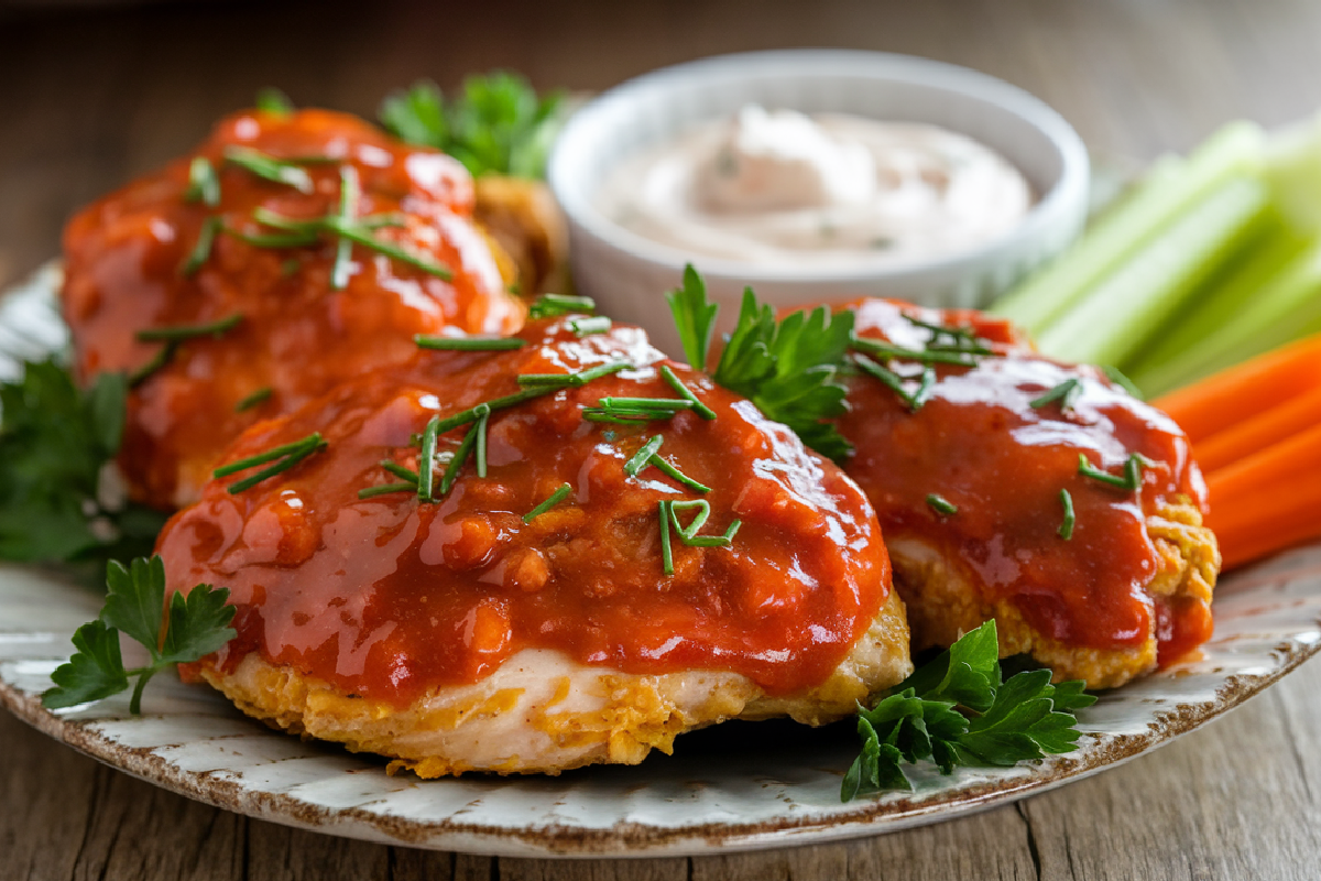 Healthy Buffalo Chicken