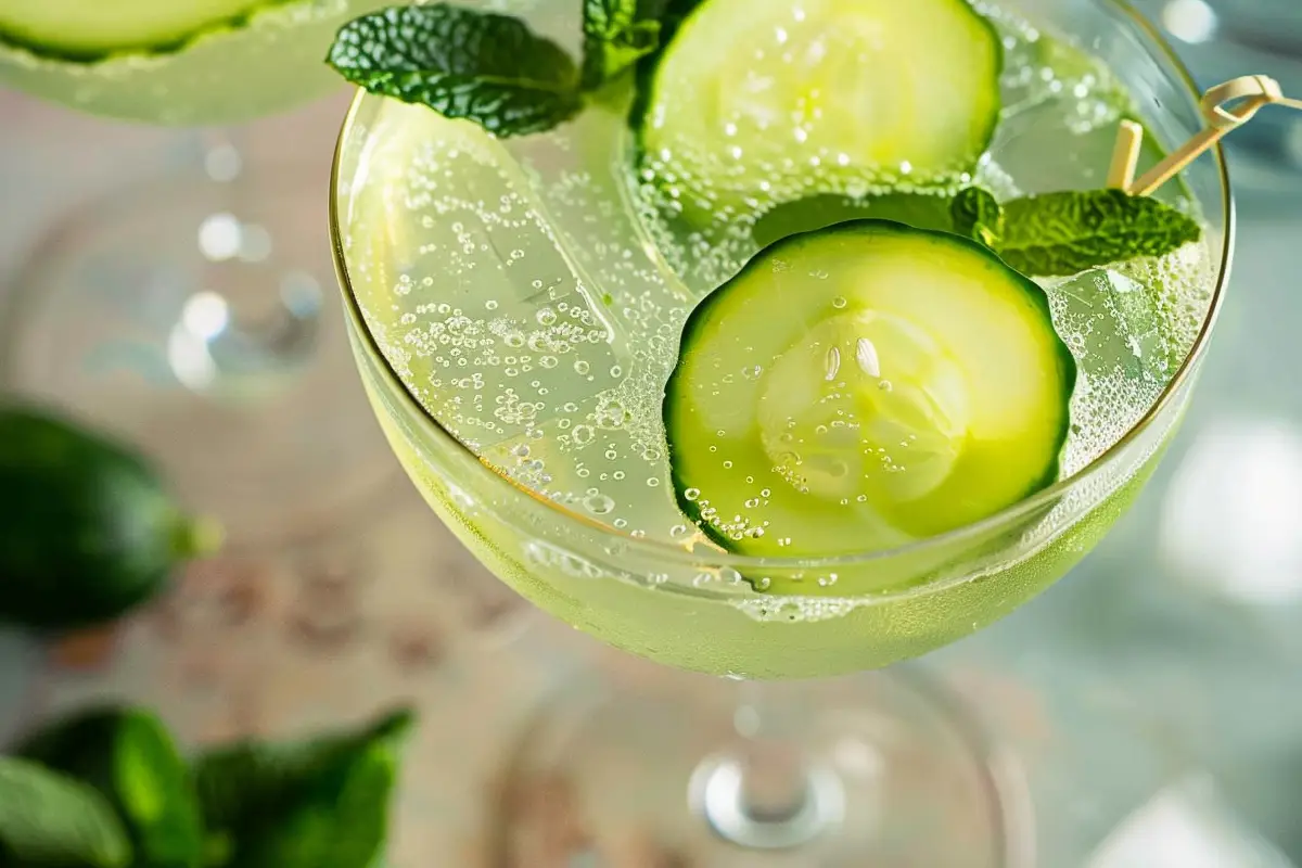 How Many Calories in a Cucumber Martini?