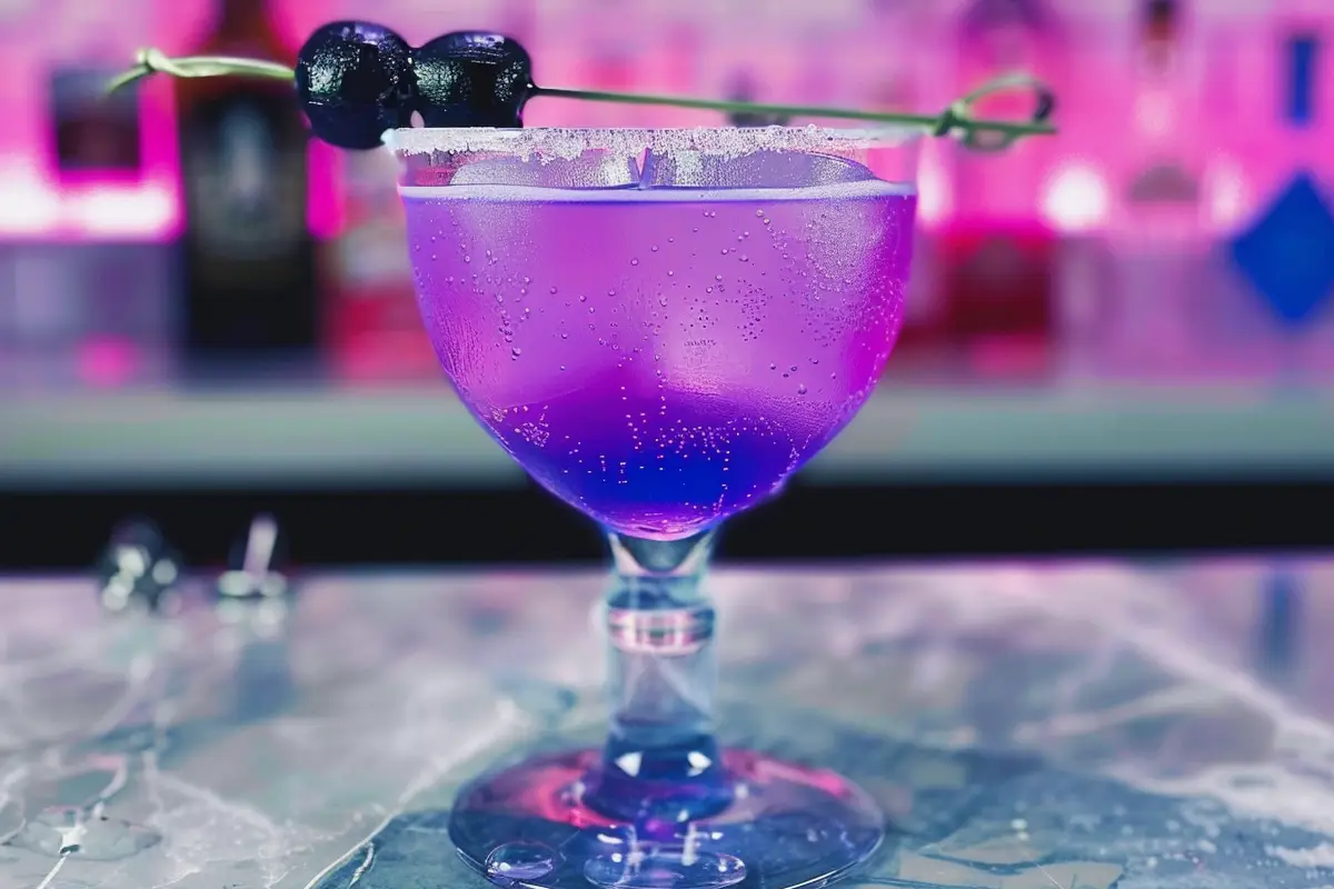 What ABV is Purple Rain Cocktail?