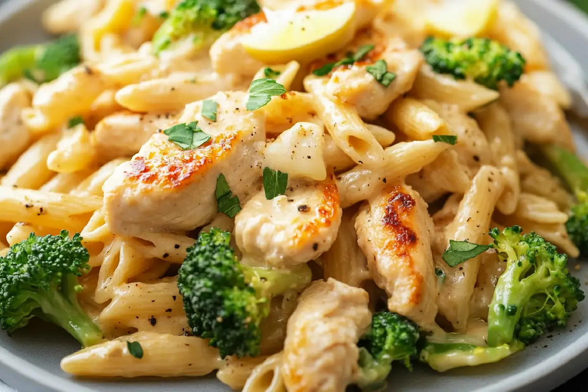 What Is Chicken and Broccoli Sauce Made Of?