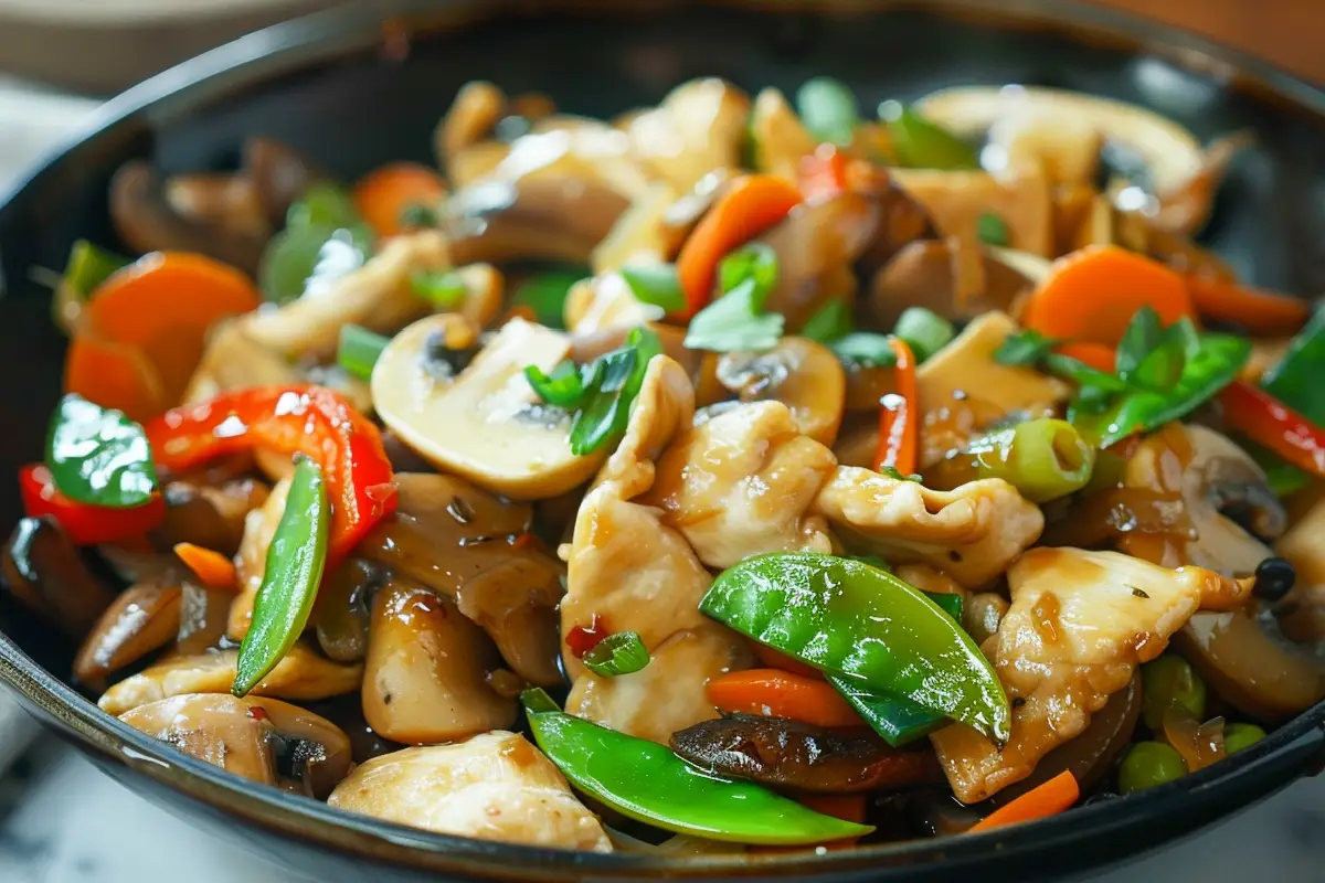 What is Moo Goo Gai Pan Made Of?