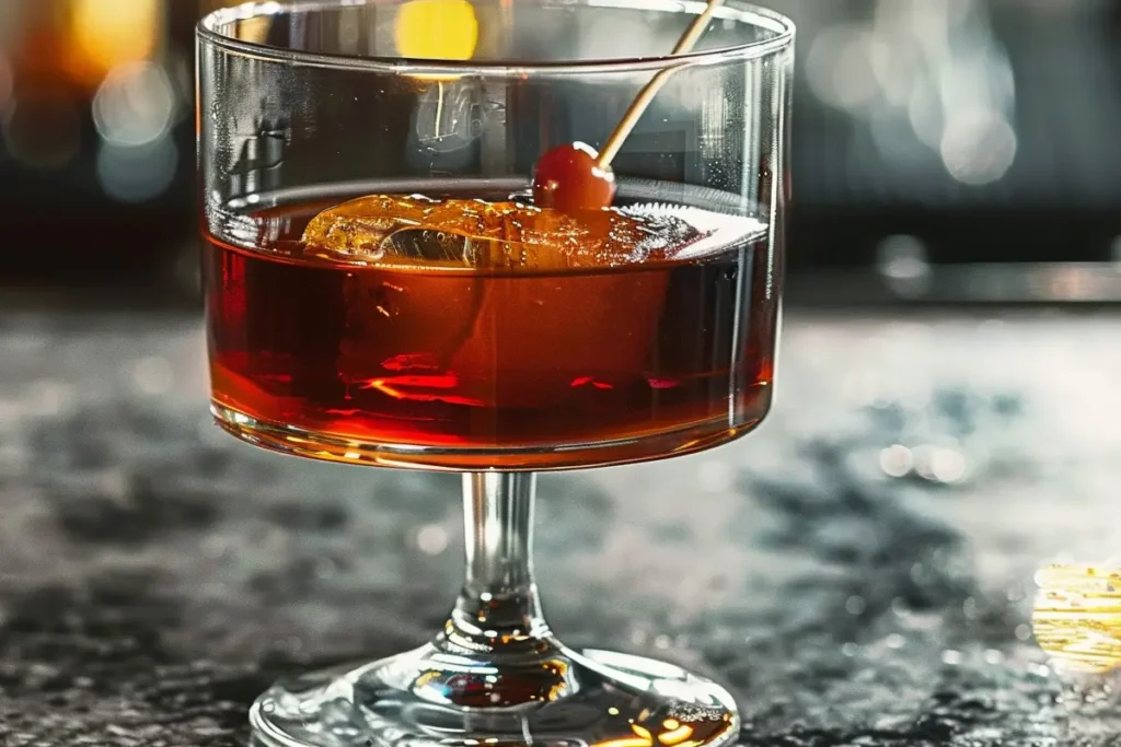 What is a Black Manhattan Made Of?