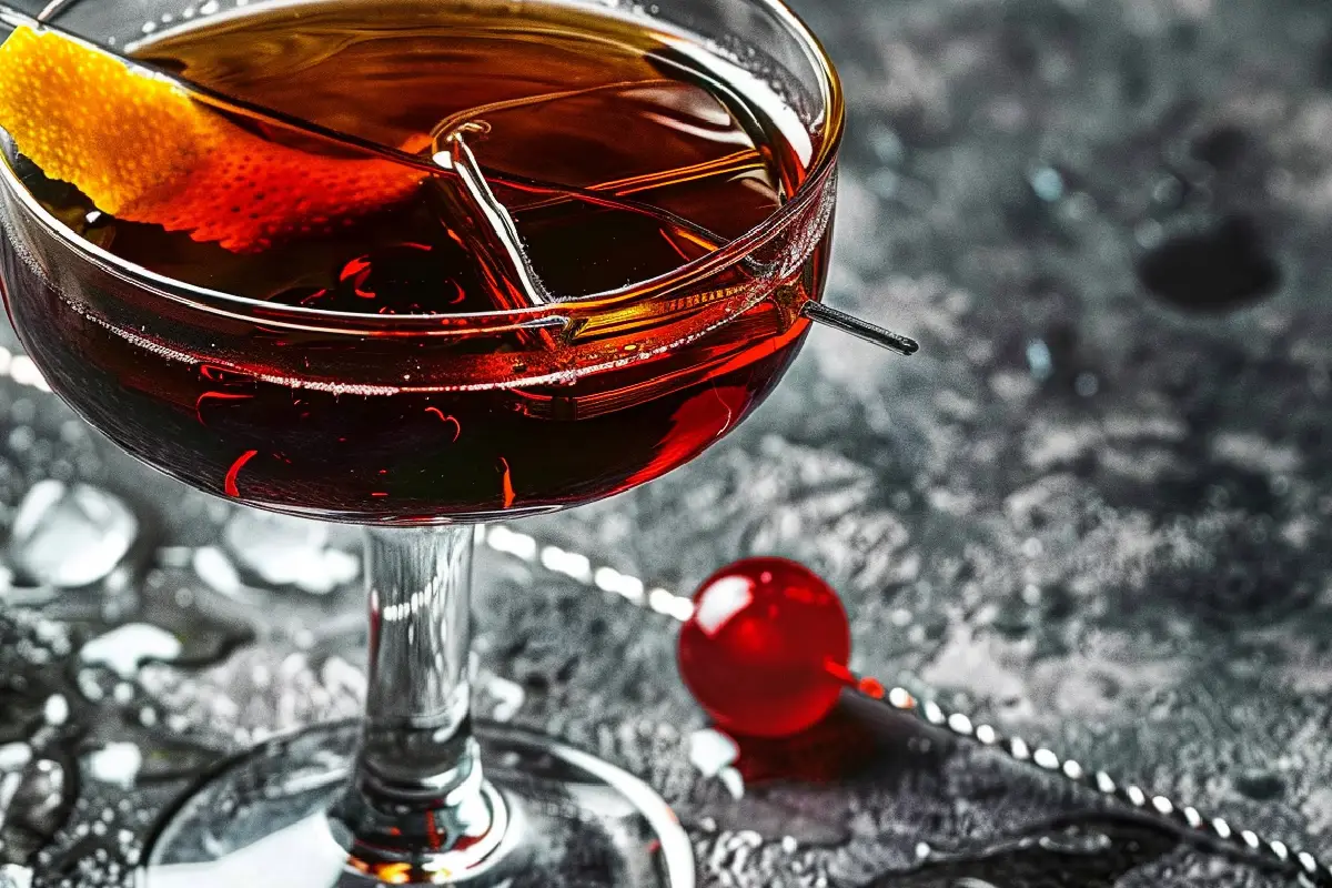 What is a Black Manhattan Made Of?