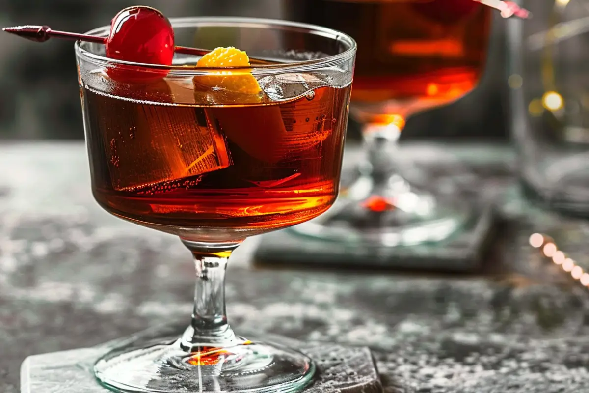 What is a Black Manhattan Made Of?