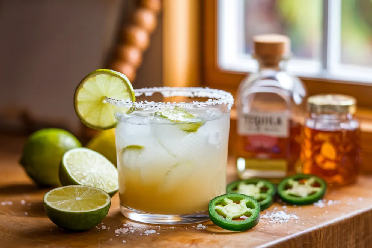 What is a Skinny Spicy Margarita Made Of?