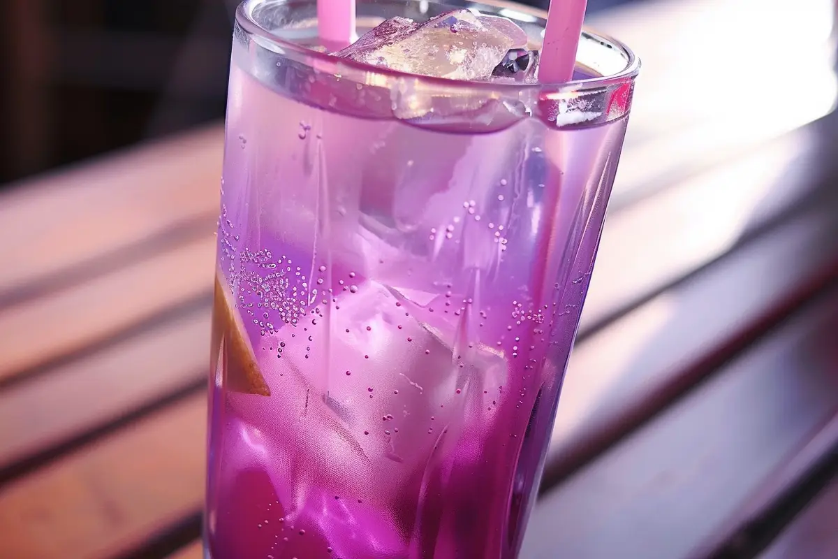 What is in a Purple Rain Cocktail?