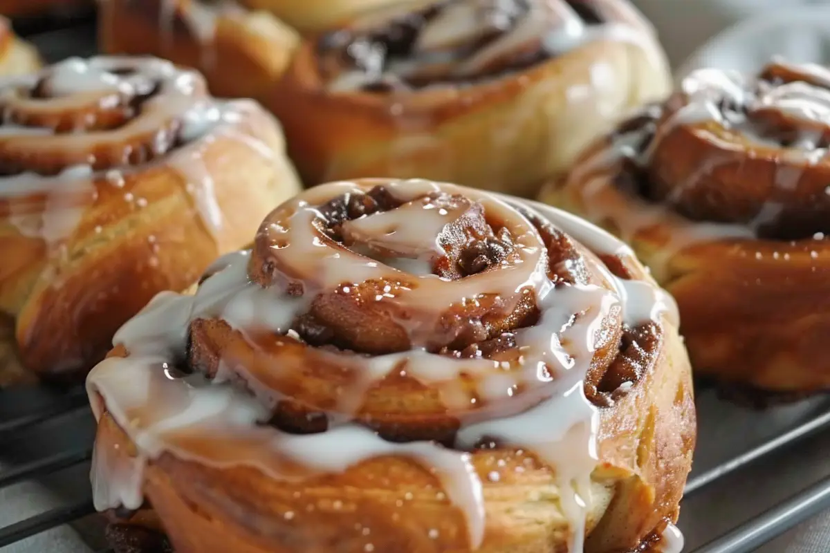 Why Pour Heavy Cream Over Cinnamon Rolls?