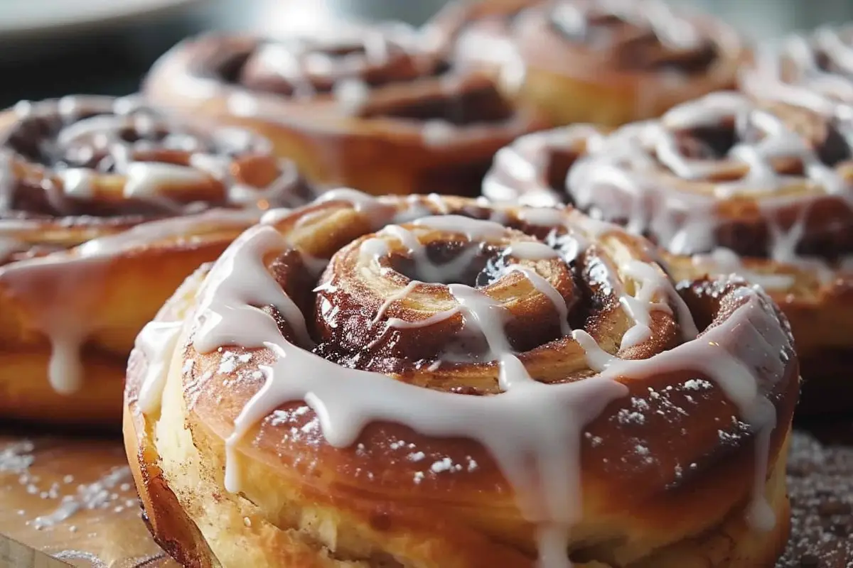 Why Pour Heavy Cream Over Cinnamon Rolls?