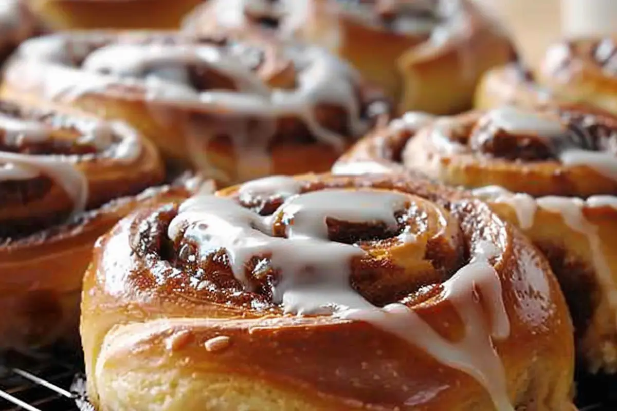 Why Pour Heavy Cream Over Cinnamon Rolls?