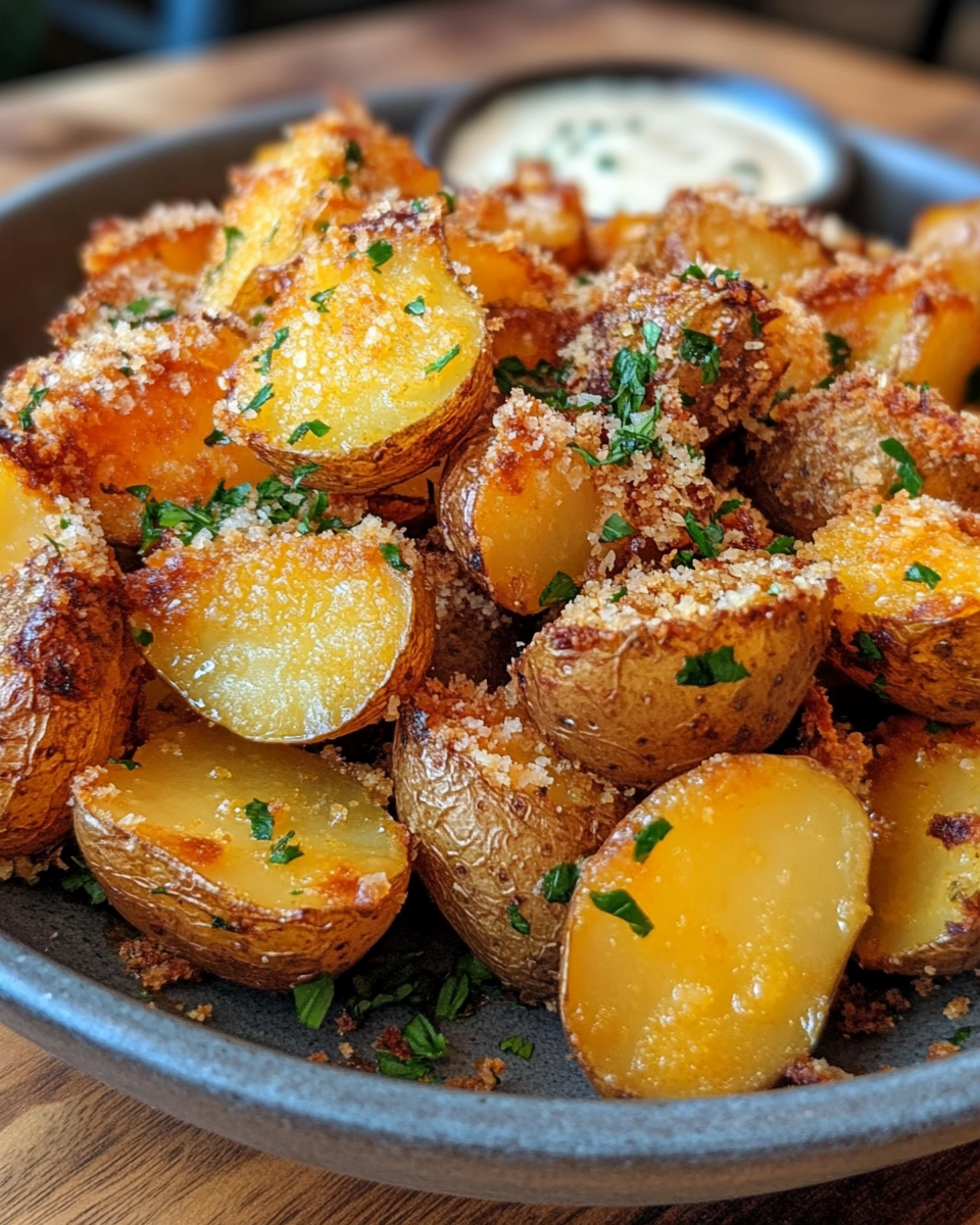 Parmesan Baked Potatoes