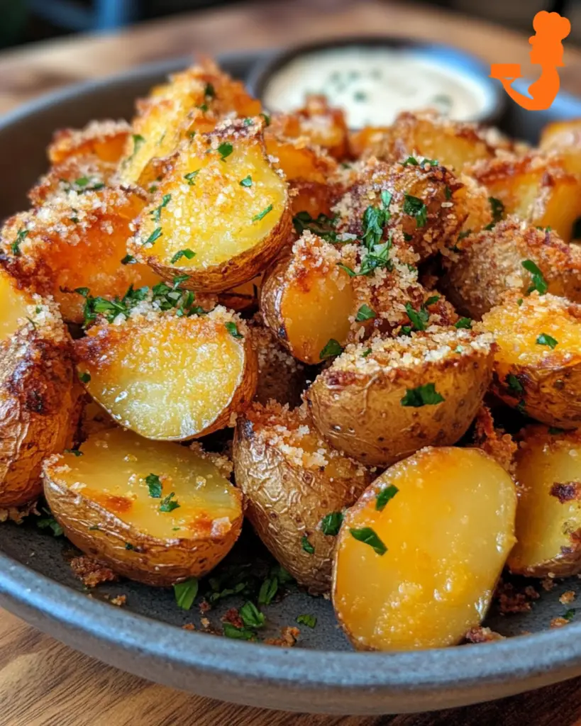 Parmesan Baked Potatoes