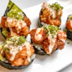 Baked Salmon Sushi Cups