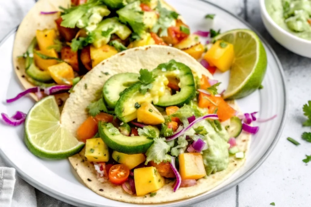 Chipotle Lime Salmon Tacos