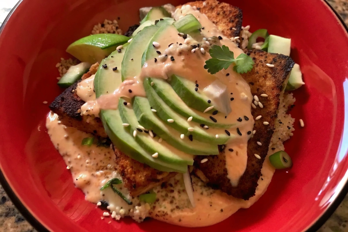 Keto Salmon Power Bowl