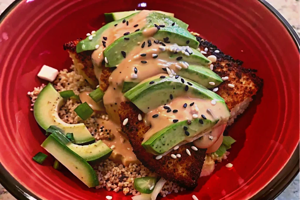 Keto Salmon Power Bowl