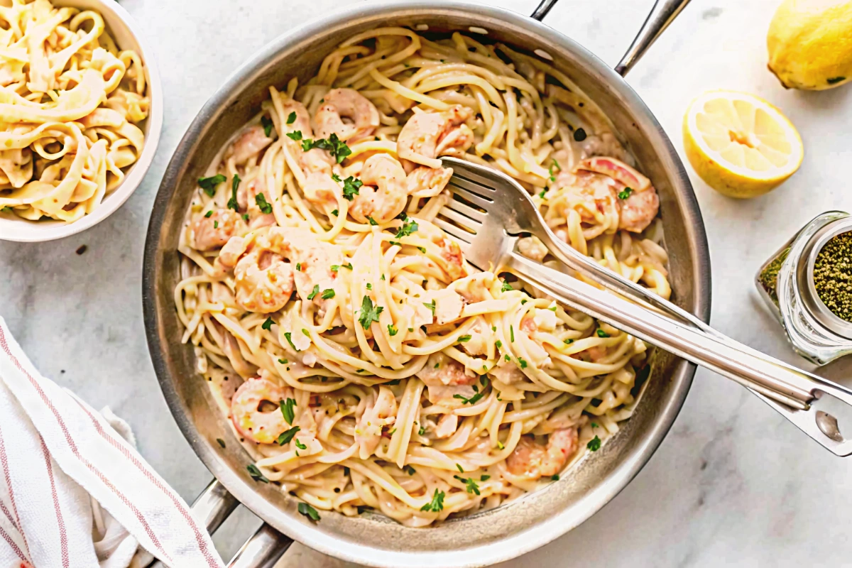 Shrimp Alfredo