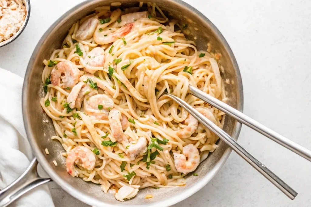 Shrimp Alfredo