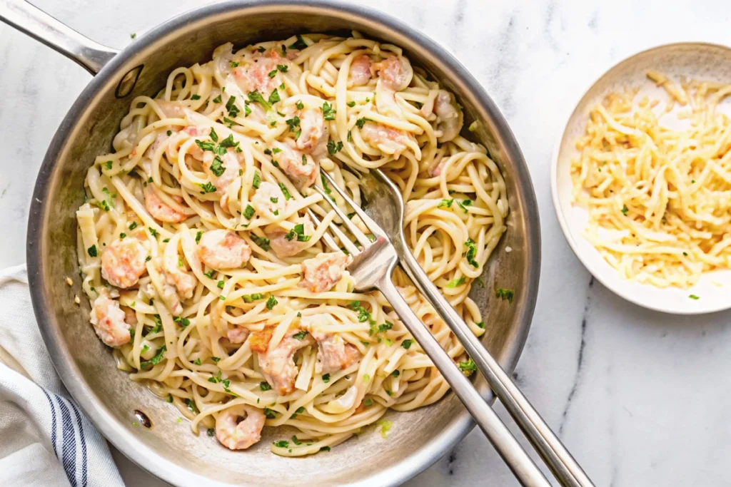 Shrimp Alfredo