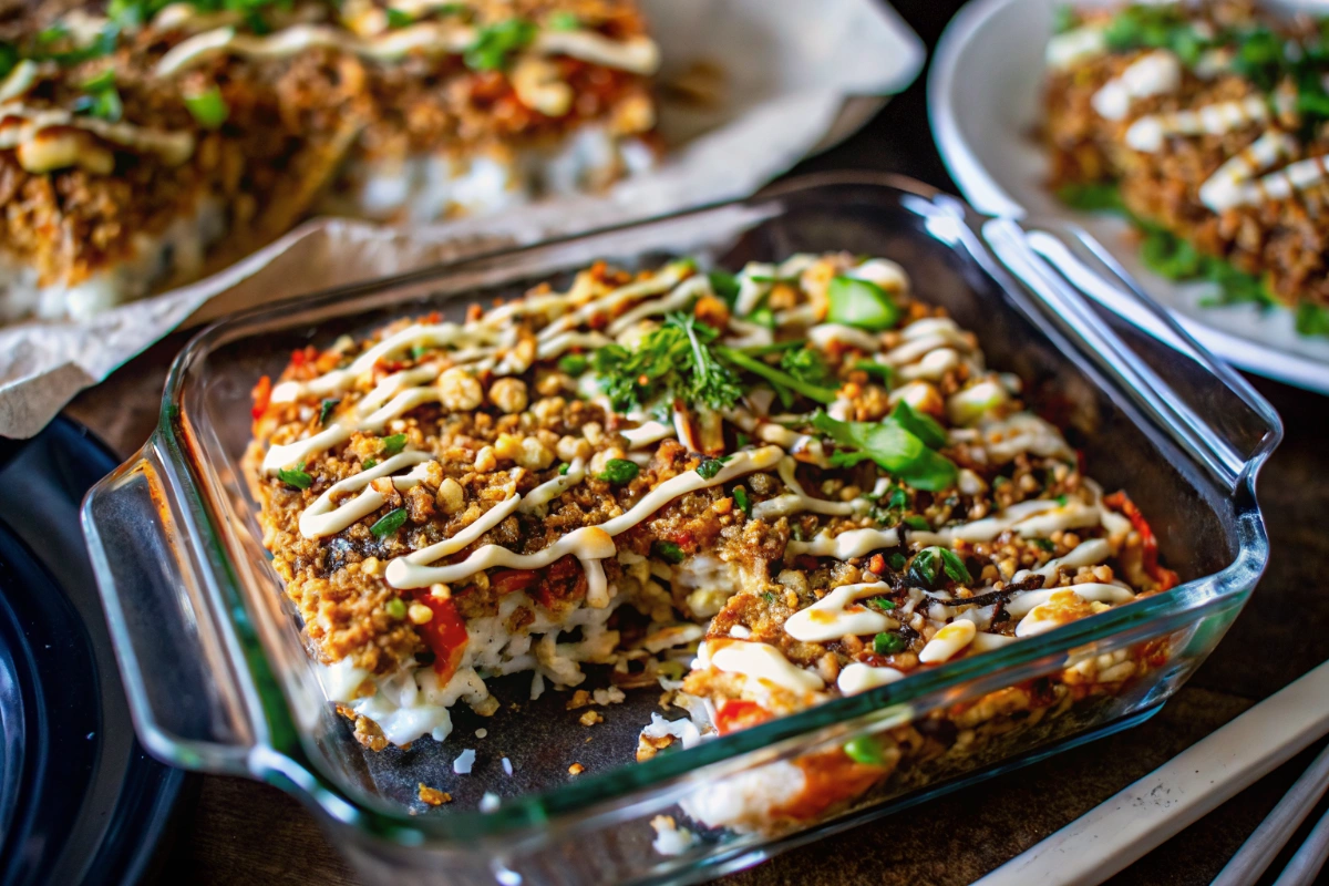 Sushi Bake Salmon
