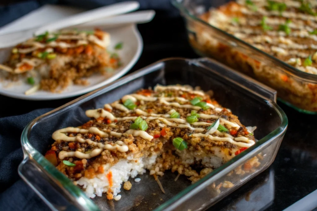 Sushi Bake Salmon