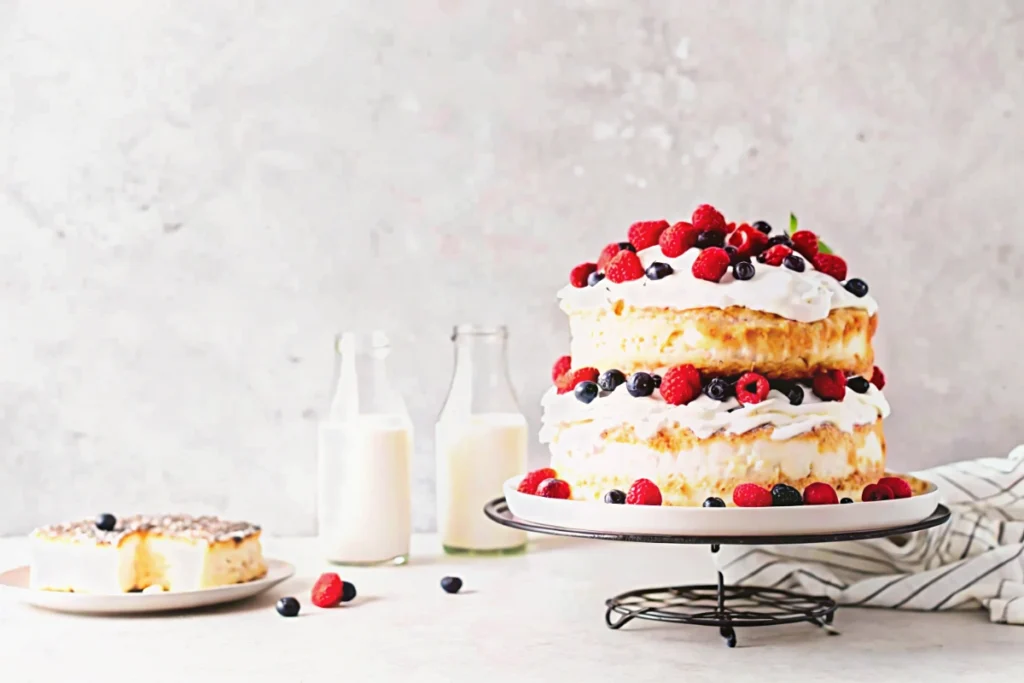 4th of July Angel Food Cake