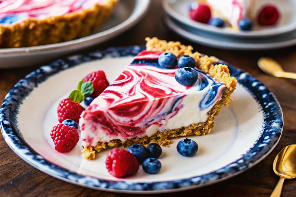 4th of July Swirl Pie