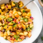 5-Ingredient Quick Peach Salsa