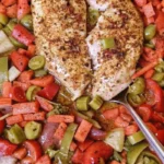 Baked Chicken Breasts and Vegetables