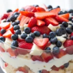 Best 4th of July Patriotic Berry Trifle Recipe