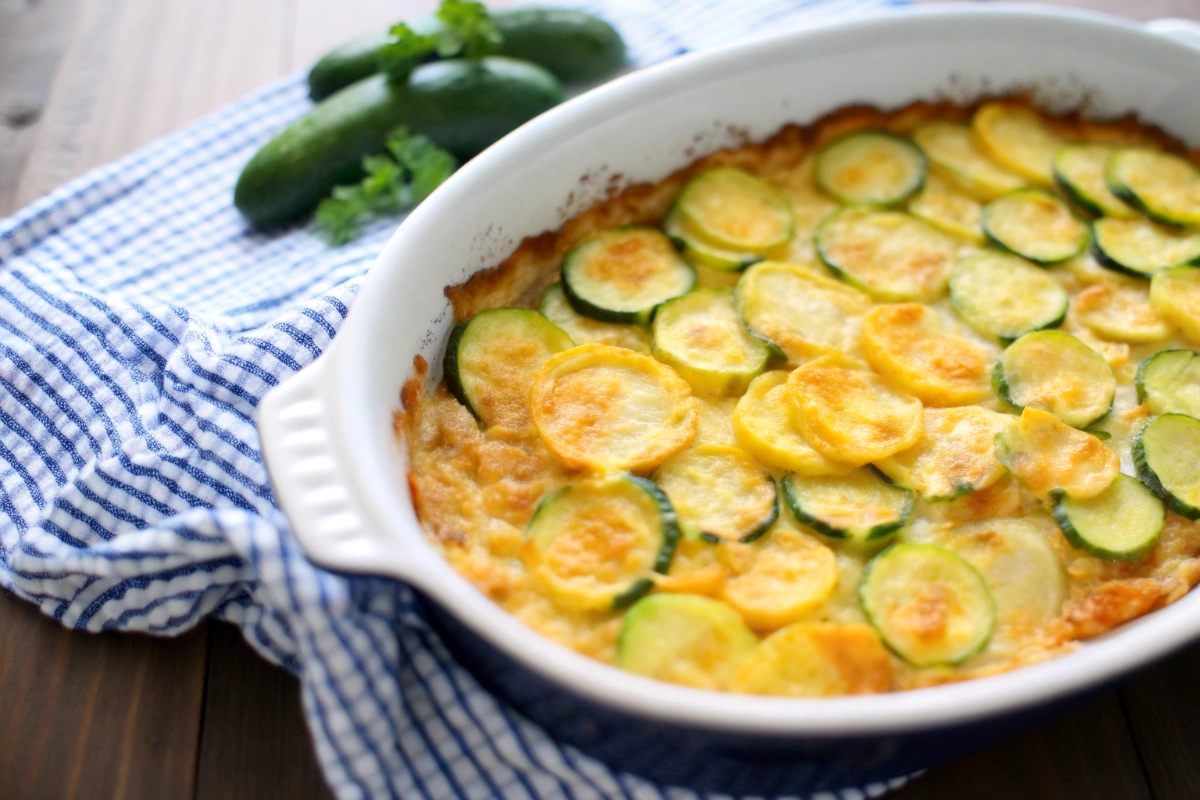Cheesy Keto Zucchini Gratin Recipe