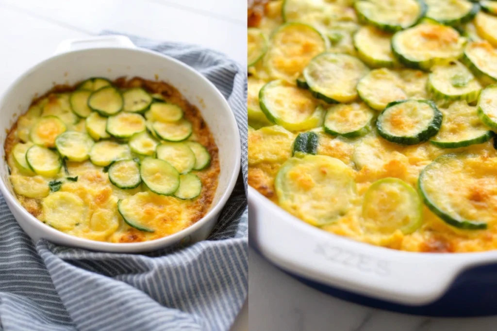 Cheesy Keto Zucchini Gratin Recipe