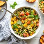 Creamy Peach Avocado Salsa