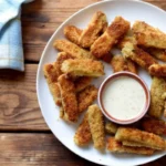 Crispy Baked Vegan Zucchini Fries