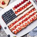 Easy 4th of July Brownies