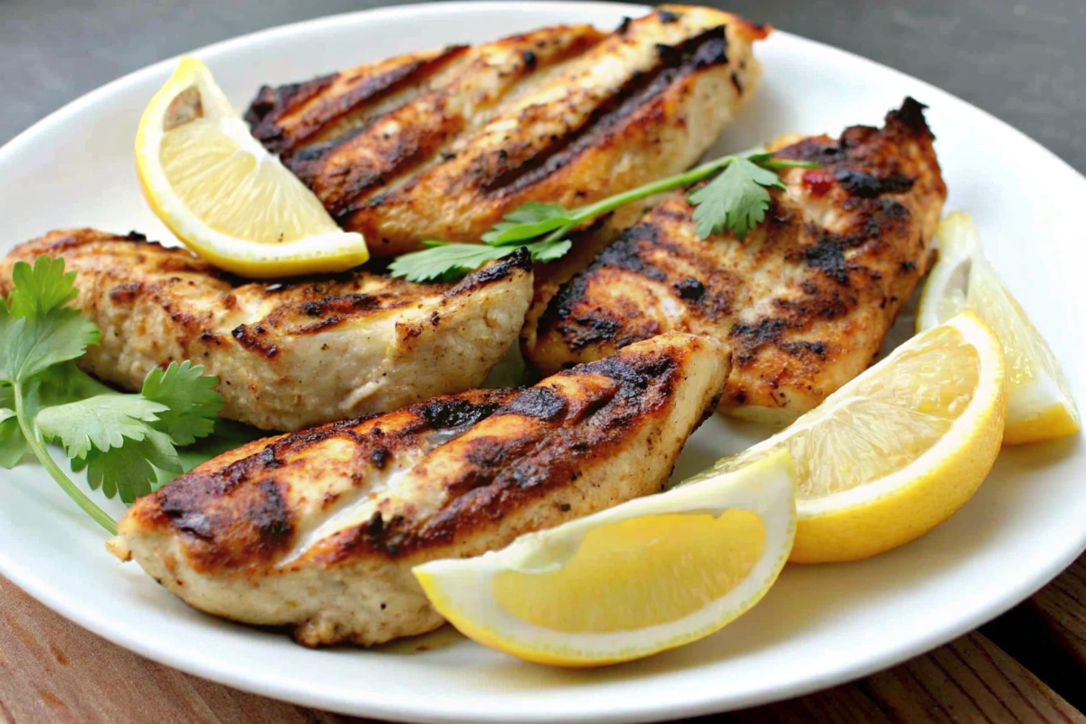 Greek-Style Garlic Chicken Breasts