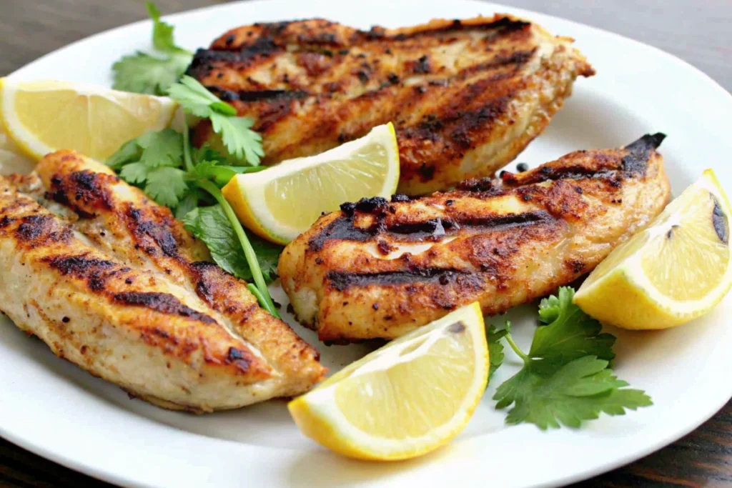 Greek-Style Garlic Chicken Breasts