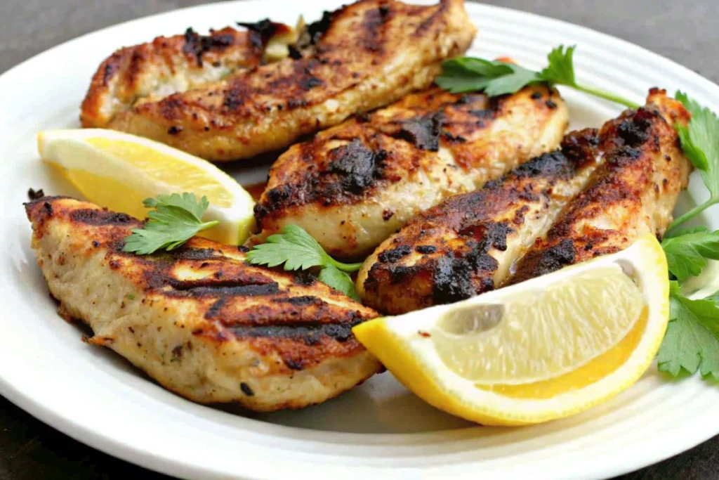 Greek-Style Garlic Chicken Breasts