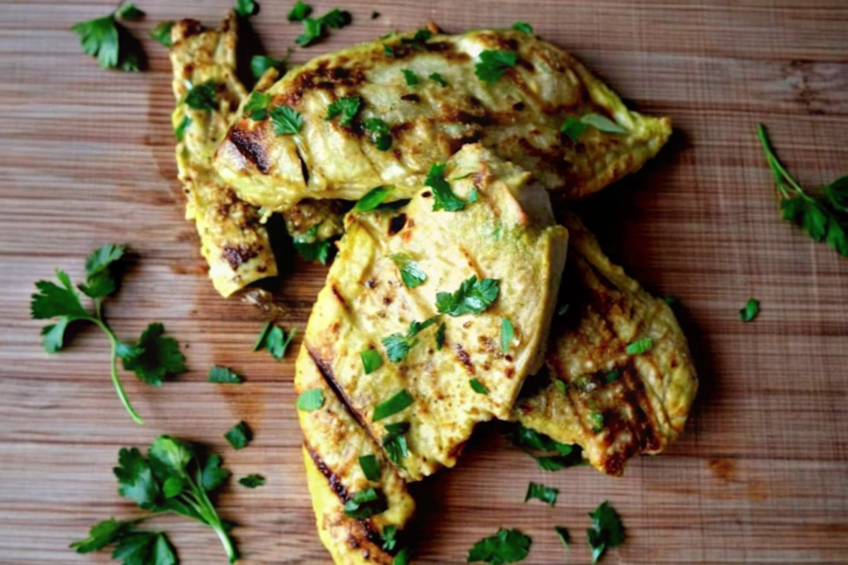 Grilled Curry-Coconut Chicken Breast