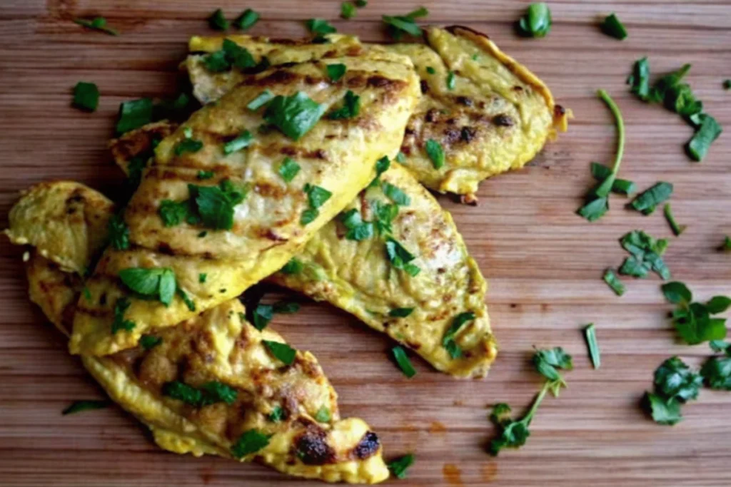Grilled Curry-Coconut Chicken Breast