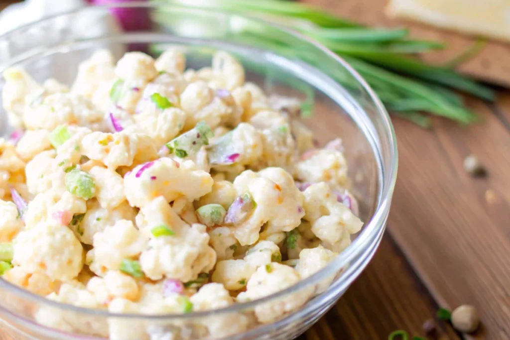 Keto Cauliflower Potato Salad