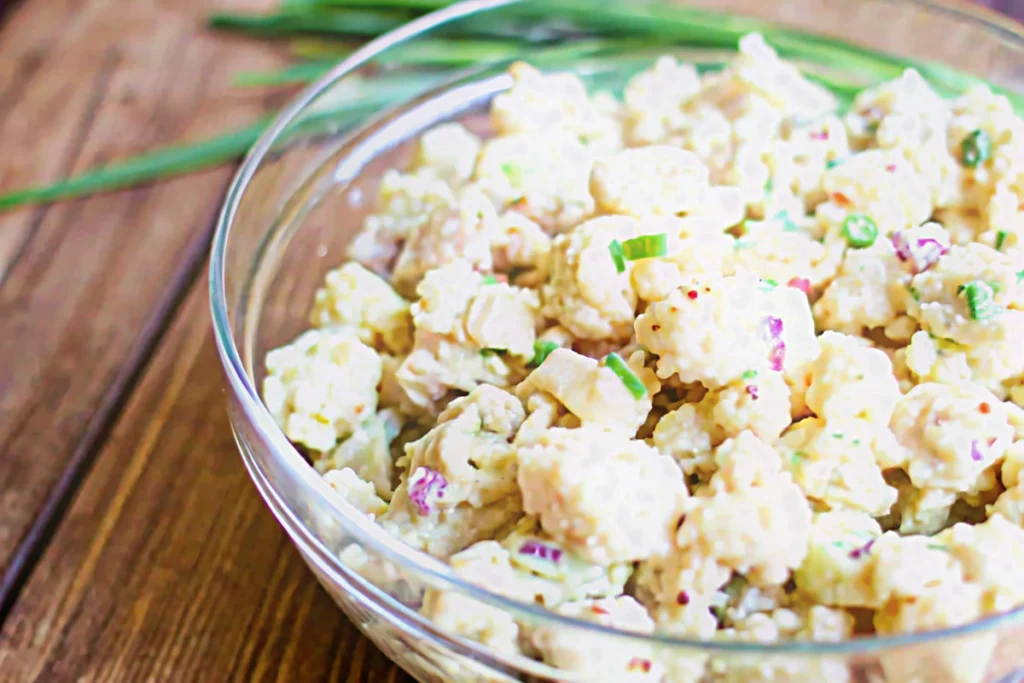 Keto Cauliflower Potato Salad